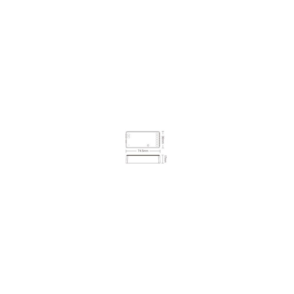 Contrôleur ZIGBEE- 2 en 1 - 12A - 2.4GHz - MiBoxer SZ2 / FUT035Z+
