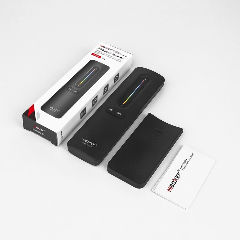 Télécommande murale noire  RGB+CCT