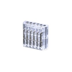 Jonction à pincer pour câbles RGB+CCT - 6 pôles