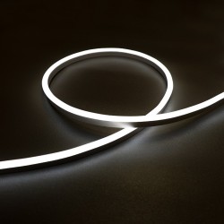 Néon flex avec ruban LED - 10W/m - IP68 - 180 LED/m - 24V - Latéral -  L0410T - 20 mètres