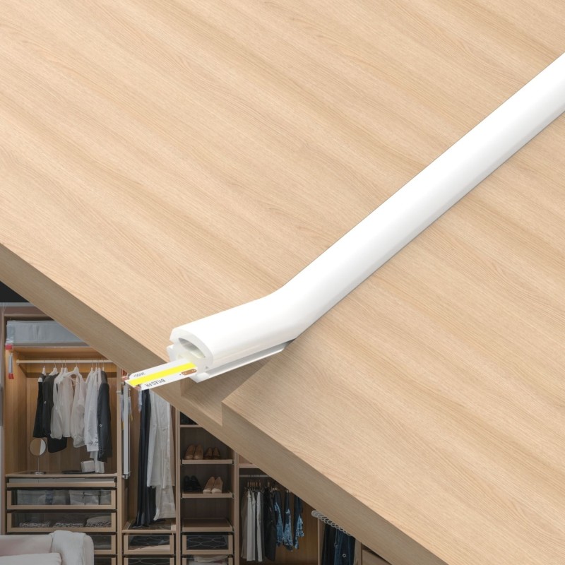 Tube néon flex avec ruban LED 180 LED/m 10W 24V direct à la coupe tous les 3,3 cm