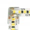 Jonction invisible en L pour ruban LED mono IP20 8mm sans soudure "Clipx"