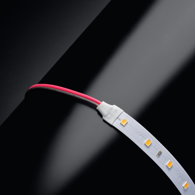 Ruban LED haute fidélité - 14,4W/m - IP20 - Blanc chaud - 60 LED/m - 2835P - 5m - 24V