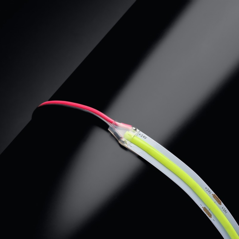 Ruban LED COB couleur lumière continue - 10W/m - IP20 - 480 LED/m - 5m – 24V