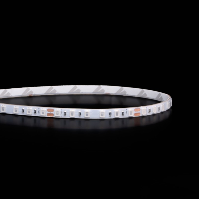 Ruban LED étroit haute fidélité IP65 - 4,8W/m - 120 LED/m - 2835E - 5m - 24V - Bleu