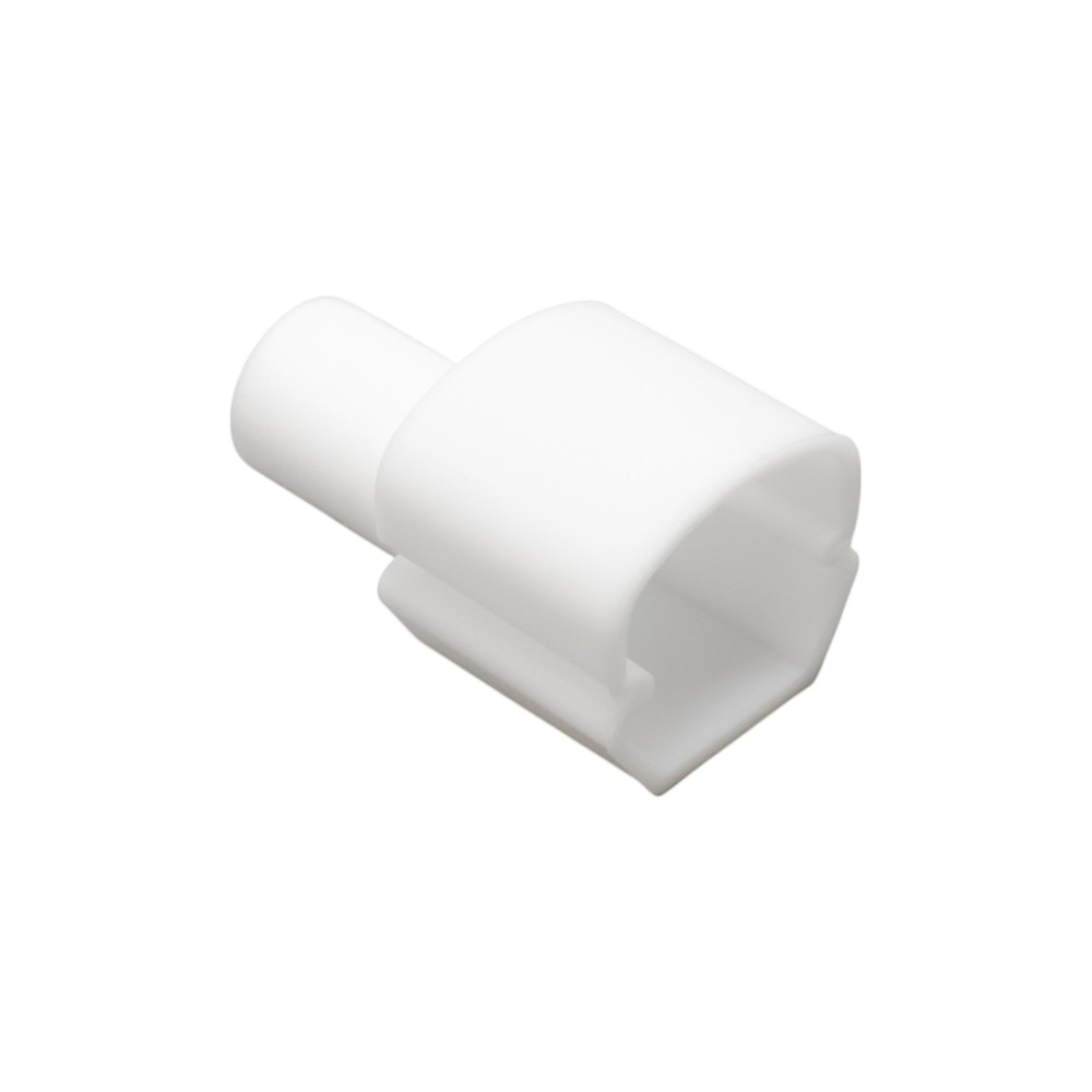 Embout troué droit ruban néon flex D1010