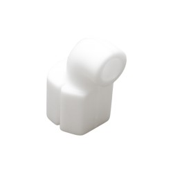 Embout troué coté ruban néon flex D1010