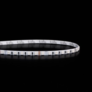 Mini ruban LED RGB multicolore 5mm de large - 9,6W/m - IP20 - 120 LED/m - 3838E - 5m - 24V