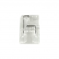 Jonction invisible en L pour ruban LED mono IP20 8mm sans soudure "Clipx"