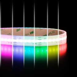 Ruban LED COB RGB+CCT - 21W/m - IP68- 840 LED/m - à la coupe - 24V