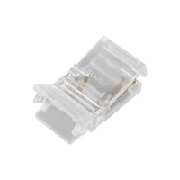 Jonction invisible en T pour ruban LED COB RGB 10mm sans soudure "ClipX"