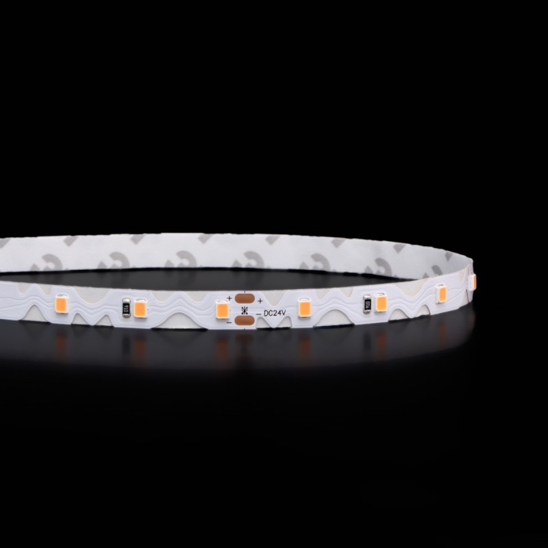 Ruban LED articulé Zig-Zag - 9,6W/m - IP20 - Blanc - 60 LED/m - 2835+ - 5m - 24V