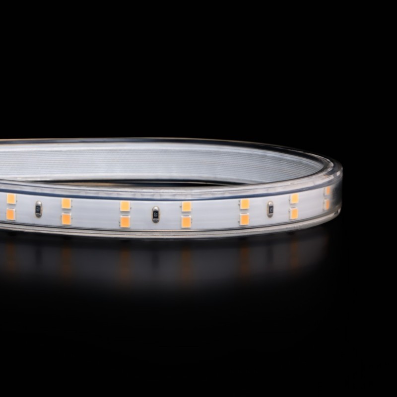 Ruban LED de chantier 230V IP65 25 mètres 13,5W/m DW en dévidoir