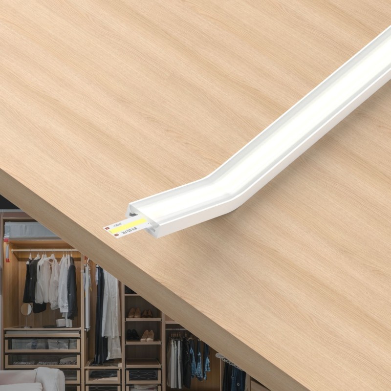 Mini ruban IP68 3528E - Bleu - 7,6W/m - 96 LED/m - 5m