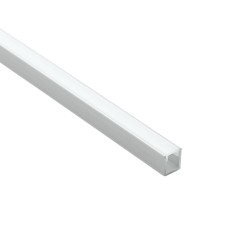 Profilé fin aluminium blanc en applique pour ruban LED - C55 - CRAFT