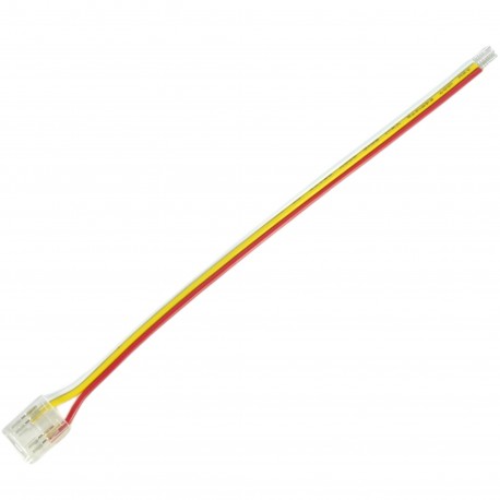 Connecteur pour ruban LED CCT 10mm Clipx + câble 15 cm