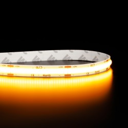 Ruban LED COB - 15W/m - IP65G- Blanc - 480LED/m - 5m - 24V