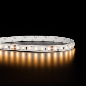 Ruban LED haute fidélité - 9,6W/m - IP20 - Blanc - 120 LED/m - 2835+ - 5m - 24V