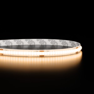 Ruban LED COB - 8W/m - Tropicalisé IP65 - Blanc - 320LED/m - 5m - 24V