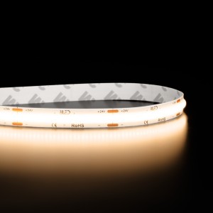 Ruban LED COB - 15W/m - IP65G- Blanc - 480LED/m - 5m - 24V