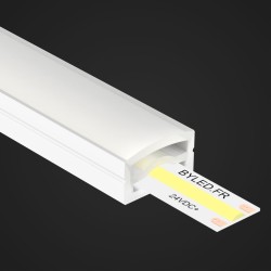Tube néon flex pour ruban LED - 20x10mm - Direct - D2010 - à la coupe