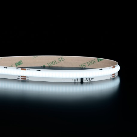 Ruban LED digital COB – 12W/m - IP20 – 360 LED/m - 5m – 24V