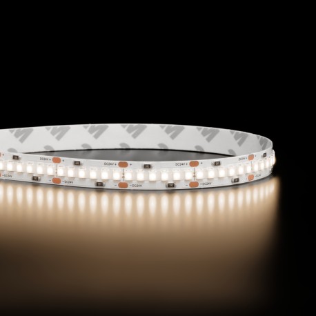 Ruban LED haute fidélité - 19,2W/m - IP20 - Blanc - 240 LED/m - 2835+ - 24V