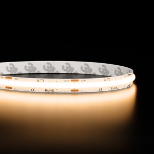 Ruban LED COB - 15W/m - IP20 - Blanc - 480LED/m - à la coupe - 24V