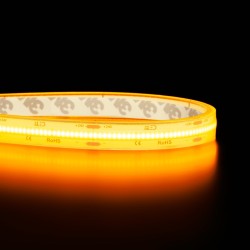 Ruban LED COB - 15W/m - IP68 - Blanc - 480 LED/m - à la coupe - 24V