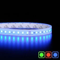 Ruban LED XXL haute fidélité IP65 - 8W/m - 120 LED/m - 2835 - 50m - 48V - Couleurs