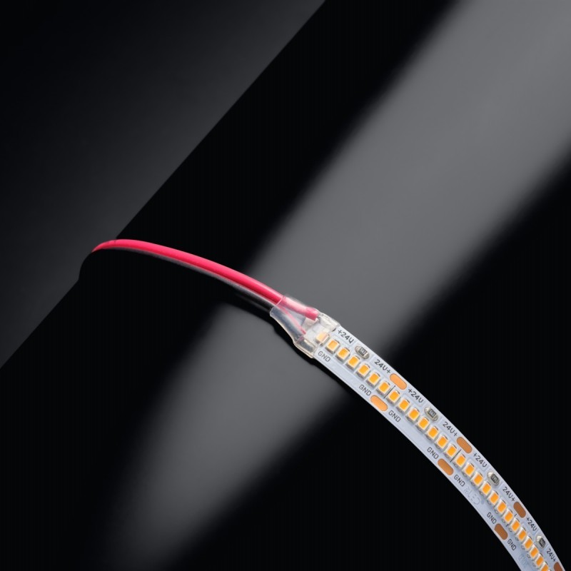 Ruban LED Haute densité (120 lm/w) - 13W/m - IP20 - Blanc - 420 LED/m - 2216+ - à la coupe - 24V