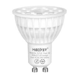 Ampoule LED GU10 RGB+CCT - 230V - 4W - MiBoxer FUT103