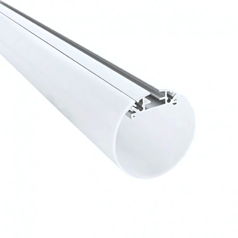Profilé aluminium rond en suspension pour ruban LED - T33 - Craft