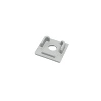 Embouts de finition pour profilé E21 troué Gris