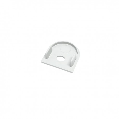 Embouts de finition pour profilé C24 troué Blanc