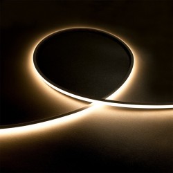 Néon flex avec ruban LED - 8W/m -  IP68 - 238 LED/m - 24V - Direct - D0606 - à la coupe