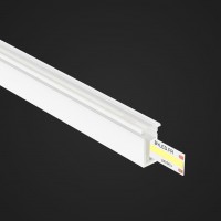 Néon flex avec ruban LED - 10W/m - IP68 - 180 LED/m - 24V - Latéral -  L0410T - à la coupe