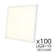 Lot de 100 dalles LED 60x60 - UGR19 – 120 lm/W - Blanc jour 4000K - 40W - 230V