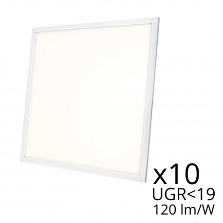 Dalle LED Panel V2 - 40W - UGR19 - Blanc jour - 4 crochets