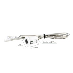 Détecteur de mouvement encastrable pour ruban LED monocouleur - 3A - de 5 à 24V
