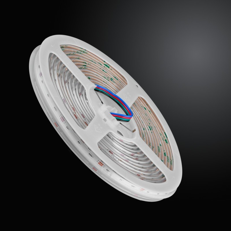 Ruban LED COB RGB - 14W/m - IP65- 840 LED/m - 5m - 24V