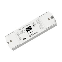 Contrôleur DMX512 vers SPI pour éclairage digital blanc, RGB ou RGBW de 5 à 24V - 10A - de 5 à 24V - DS-L