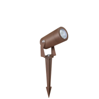 Spot LED à piquer - 5W - 12V , 24V ou 230V - Corten - SPIKE 5