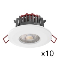 10 Spot LED encastrable Elite 8W RE2020