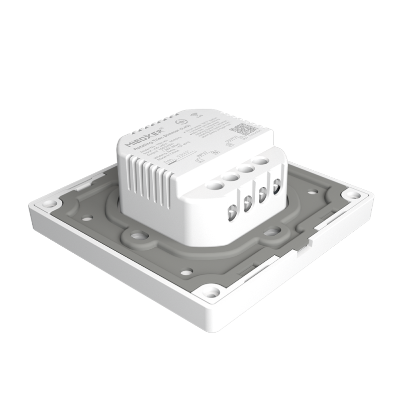 Télécommande rotative Dimmer/CCT murale et portative - MiBoxer TRI-K1 - Blanc