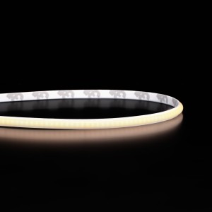 Ruban LED COB étroit 5mm (105 lm/W) - 7W/m - IP65G - Blanc - 384 LED/m - 5m - 24V