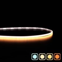 Ruban LED COB super étroit 3mm (98 lm/W) - 7W/m - IP20 - Blanc - 384 LED/m - 5 m - 24V