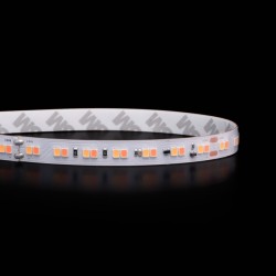 Ruban LED Blanc chaud + Ambré - 15W/m - IP20 - Dim to Warm - 168 LED/m - 2028 - 5m - 24V