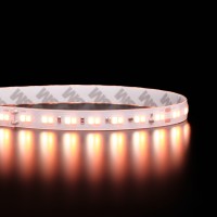 Ruban LED Blanc chaud + Ambré - 15W/m - IP20 - Dim to Warm - 168 LED/m - 2028 - 5m - 24V