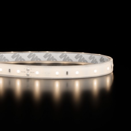 Ruban LED ECO - 4,8W/m - IP68 - Blanc - 60 LED/m - 2835 – à la coupe –24V